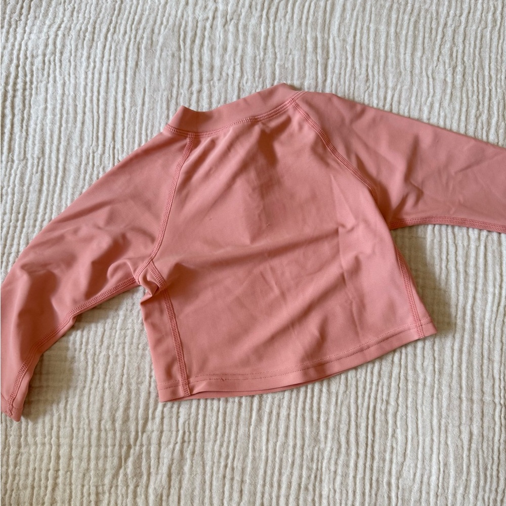 GREEN SPROUTS Long-Sleeve Rash Guard Swim Top - Picture 2 of 3